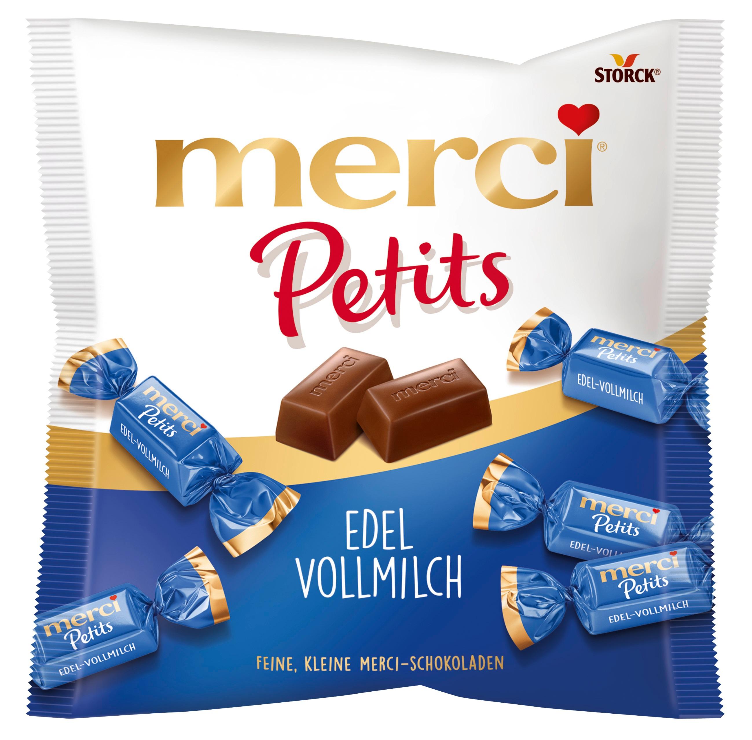 CUKRÍKY ČOKOLÁDOVÉ MERCI PETITS EDEL 125g