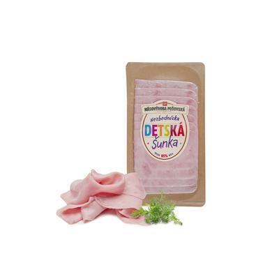 ŠUNKA DETSKÁ 100g 85% PODIEL MÄSA HURKA
