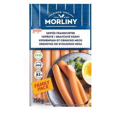 PÁRKY BRAVČOVÉ 750g ANIMEX