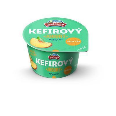 JOGURT KEFÍROVÝ BROSKYŇA 150g ZVOLENSKÝ
