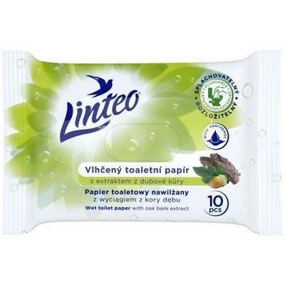PAPIER TOALETNÝ VLHČENÝ LINTEO SATIN 10ks DUBOVÁ KÔRA CESTOVNÉ BALENIE
