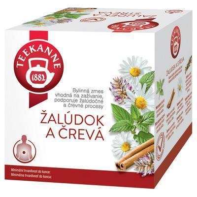 ČAJ BYLINNÝ ŽALÚDOK A ČREVÁ 20g TEEKANNE