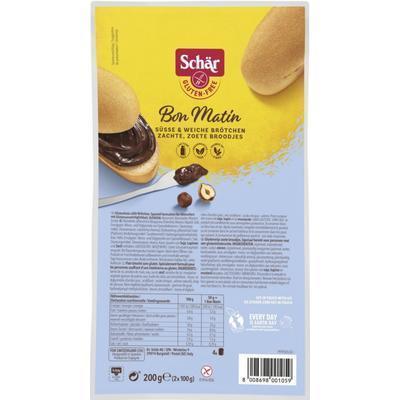 ŽEMLE BON MATIN BEZLEPKOVÉ 200g SCHÄR