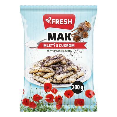 MAK MLETÝ S CUKROM 200g FRESH