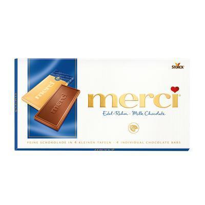ČOKOLÁDA MERCI TABLETS MLIEČNA 100g