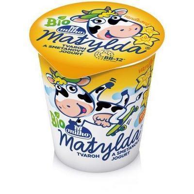 DEZERT BIO MATYLDA TVAROHOVÝ VANILKA 125g MILKO