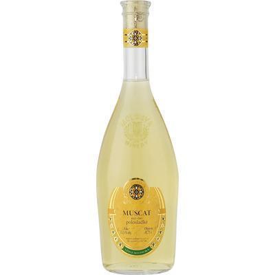 VÍNO MUŠKÁT 0.75l BIELE POLOSLADKÉ MOLDAVIA