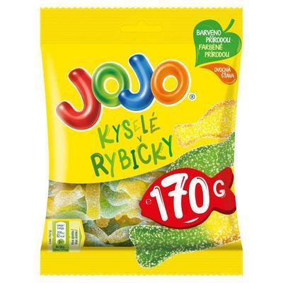 CUKRÍKY JOJO KYSLÉ RYBIČKY 170g