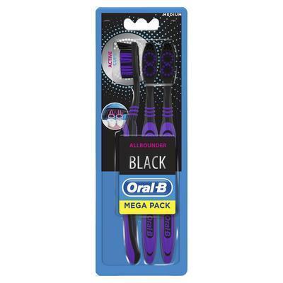KEFKA ZUBNÁ ORAL-B SENSITIVE BLACK 3ks