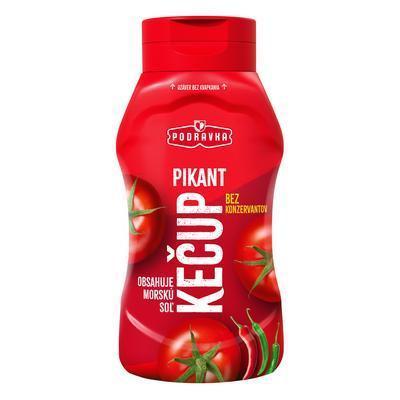 KEČUP OSTRÝ PIKANT 500g PODRAVKA