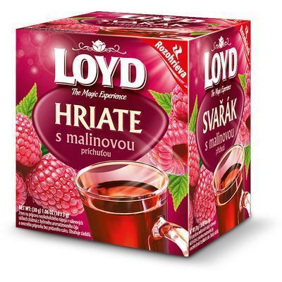 ČAJ OVOCNÝ HRIATE MALINOVÉ 30g LOYD