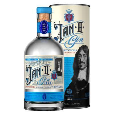 GIN LONDON DRY JAN II. 40% 0.7l V TUBE