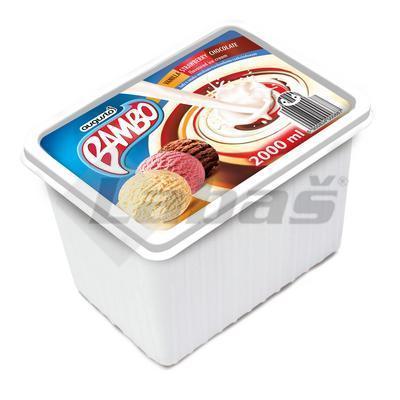 MRAZENÁ ZMRZLINA BAMBO VANILLA-JAHODA-ČOKOLÁDA 2000ml AUGUSTO
