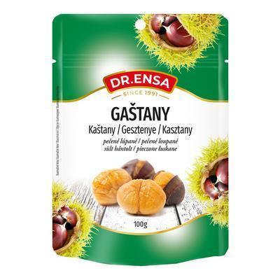 GAŠTANY PEČENÉ LÚPANÉ 100g DR. ENSA