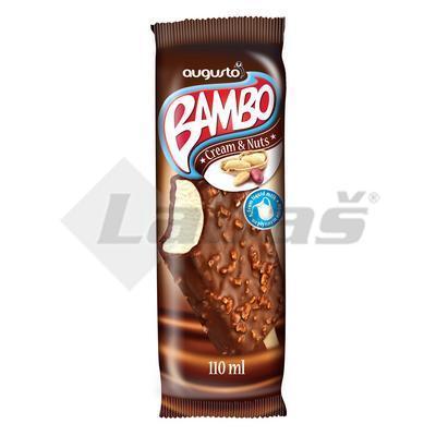 MRAZENÝ NANUK BAMBO CREAM&NUTS 110ml AUGUSTO