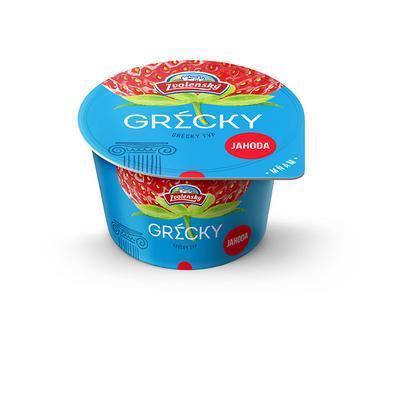 JOGURT GRÉCKY JAHODA 125g ZVOLENSKÝ