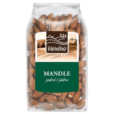MANDLE NATURAL 500g FARMLAND
