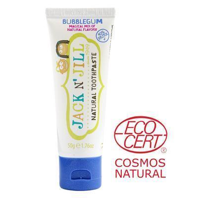 PASTA ZUBNÁ DETSKÁ BUBBLEGUM 50g/45ml PRÍRODNÁ JACK N´JILL