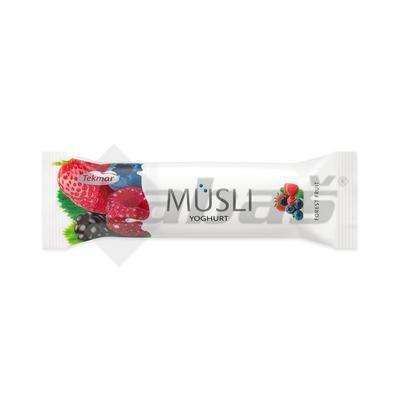 TYČINKA MUSLI LESNÉ-JOGURT 30g TEKMAR