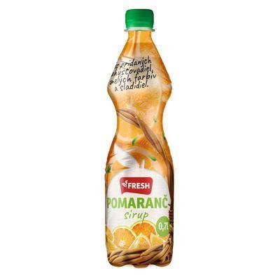 SIRUP POMARANČ 0.7l FRESH PET