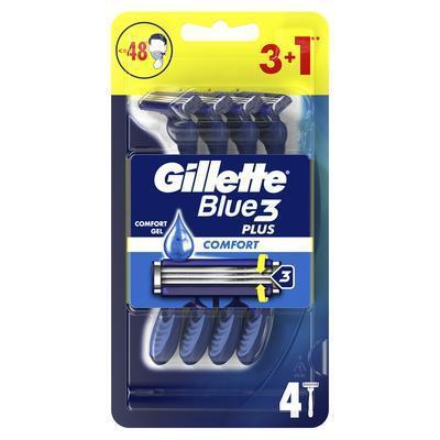 STROJČEK NA HOLENIE GILLETTE 3ks+1ks BLUE 3 JEDNORAZOVÉ PÁNSKE
