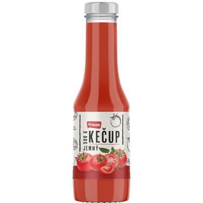 KEČUP JEMNÝ 500g FRESH