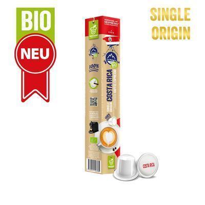 KÁVA MLETÁ KAPS BIO COFFEE SINGLE ORIGIN COSTA RICA LA NATURA LIFESTYLE 10CAP. 51g