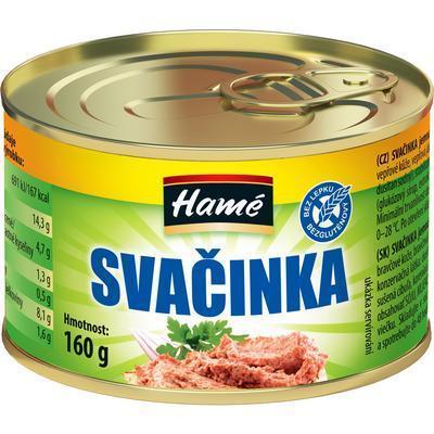 PAŠTÉTA SVAČINKA 160g HAMÉ