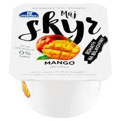 JOGURT MÔJ SKYR 0% MANGO 130g MILKO