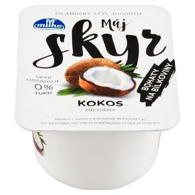 JOGURT MÔJ SKYR 0% KOKOS 130g MILKO