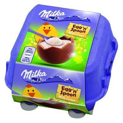 VAJÍČKO MILKA VEĽKONOČNÉ MLIEČNA NÁPLŇ 136g