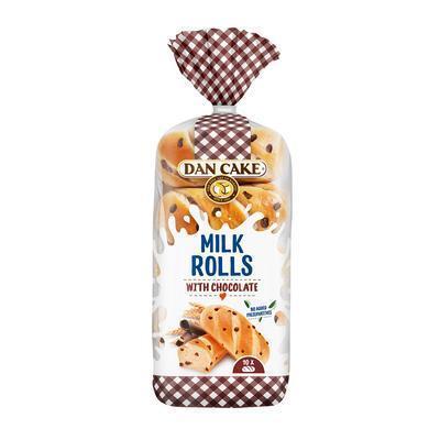 BUCHTY MLIEČNE S KÚSKAMI ČOKOLÁDY 400g DAN CAKE