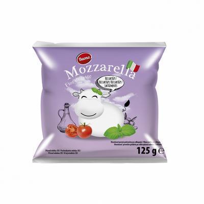 SYR MOZZARELLA BEZ LAKTÓZY 125g BUONA BEZ LAKTÓZY