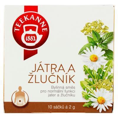 ČAJ BYLINNÝ PEČEŇ A ŽLČNÍK 20g HB TEEKANNE