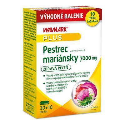 TABLETY PESTREC MARIÁNSKY 7000mg 30+10ks WALMARK