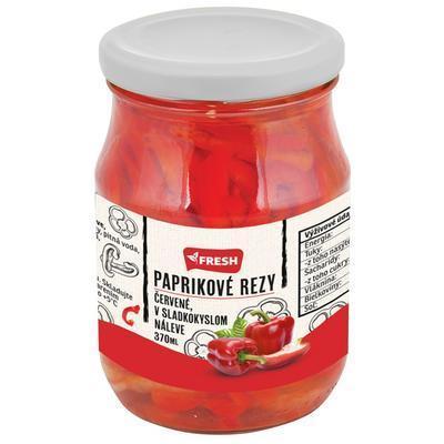 PAPRIKA ČERVENÁ - KÁPIA REZY 370ml / PP 170g FRESH