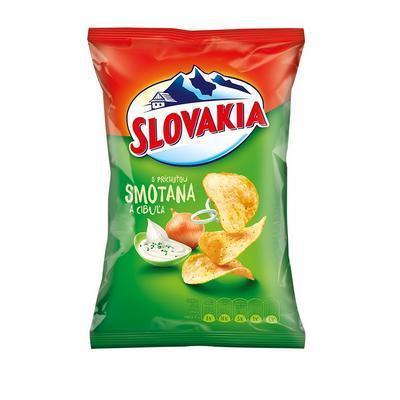 LUPIENKY SLOVAKIA CHIPS SMOTANOVO-CIBUĽOVÉ 60g