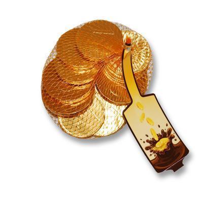 MINCE ČOKOLÁDOVÉ ZLATÉ V SIEŤKE 100g