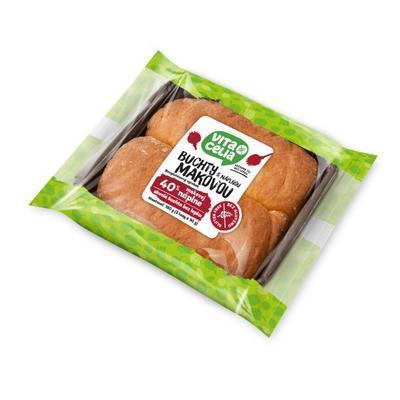 BUCHTY S NÁPLŇOU MAKOVOU BEZLEPKOVÉ 2x90g B