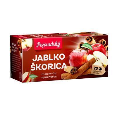 ČAJ OVOCNÝ JABLKO-ŠKORICA 40g POPRAD