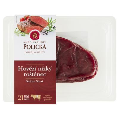 MÄSO ROŠTENKA HOVÄDZIA NÍZKA cca 300g OA /VÁHA/ POLIČKA