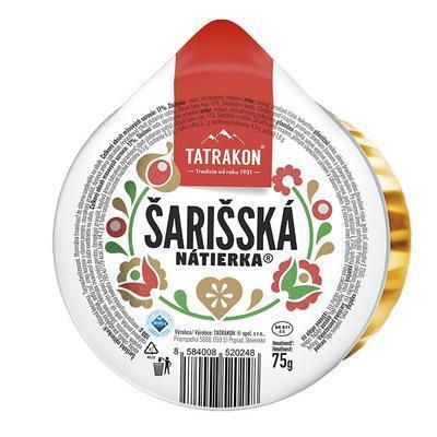 PAŠTÉTA ŠARIŠSKÁ NÁTIERKA 75g AL TATRAKON
