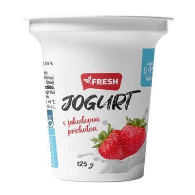 JOGURT JAHODA 125g FRESH