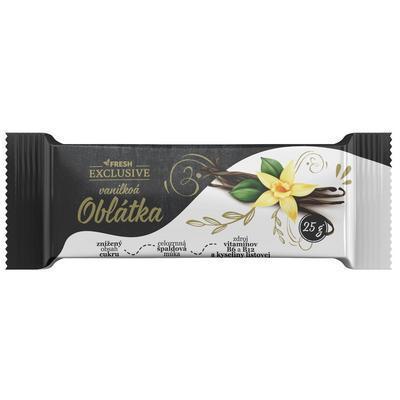 OBLÁTKY VANILKOVÁ NÁPLŇ 25g FRESH EXCLUSIVE