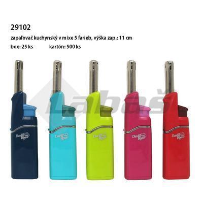 ZAPAĽOVAČ BBQ PIEZO FAREBNÝ 2816 D.ROSS 11cm