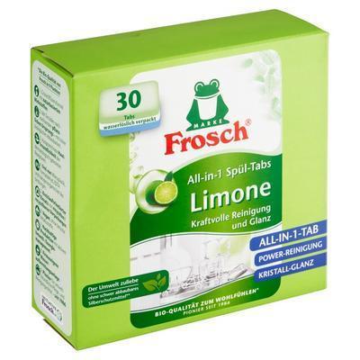 TABLETY DO UMÝVAČKY CITRÓN 30ks FROSCH EKO
