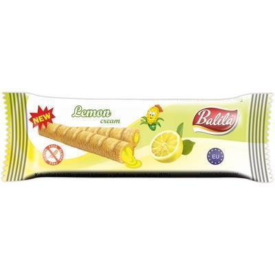 TRUBIČKY KUKURIČNÉ CITRÓNOVÉ BALILA 18g BEZLEP