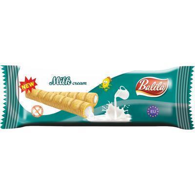 TRUBIČKY KUKURIČNÉ MLIEČNE BALILA 18g BEZLEP