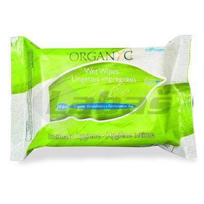 UTIERKY VLHČENÉ BIO DÁMSKE 20ks INTIMATE ORGANYC
