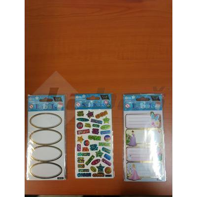 NÁLEPKY DETSKÉ PAPIEROVÉ TYP 32